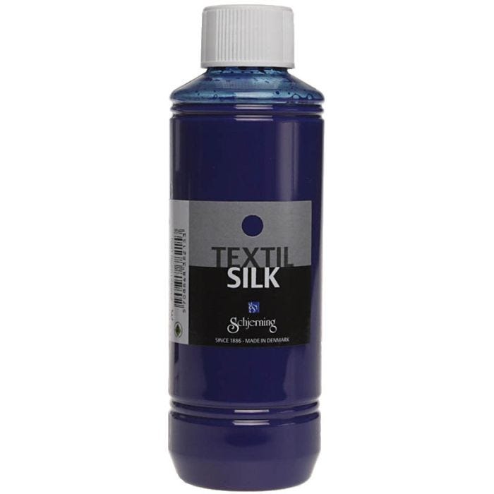 Textil Silk, blu reale, 250 ml/ 1 bott.