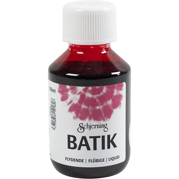 Tinta per tessuto, rosa, 100 ml/ 1 bott.