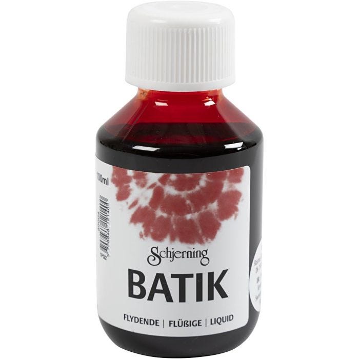 Tinta per tessuto, rosso, 100 ml/ 1 bott.