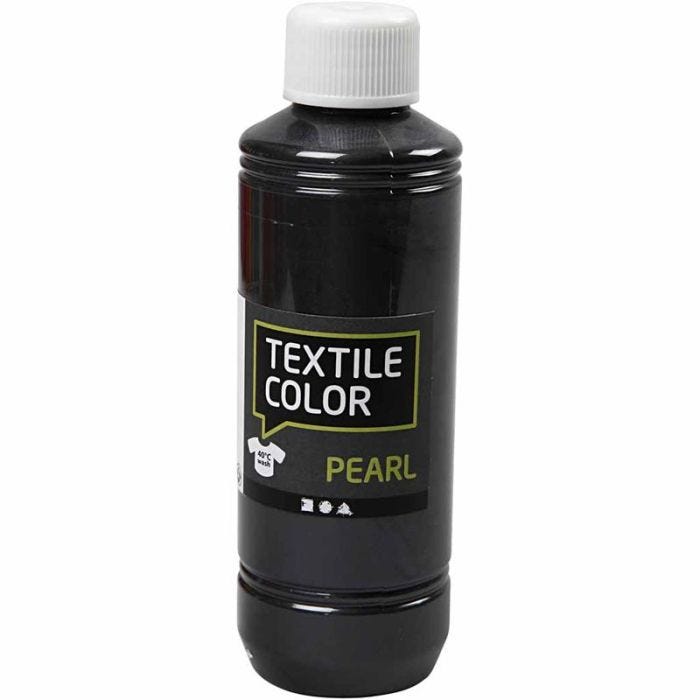 Colore per tessuti, madreperla, grigio, 250 ml/ 1 bott.