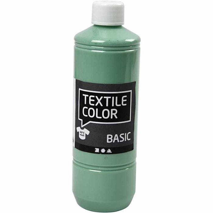 Colore per tessuti, verde acqua, 500 ml/ 1 bott.