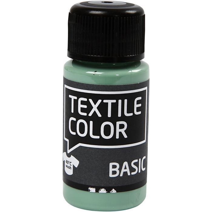 Colore per tessuti, verde acqua, 50 ml/ 1 bott.
