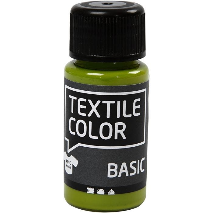 Colore per tessuti, kiwi, 50 ml/ 1 bott.