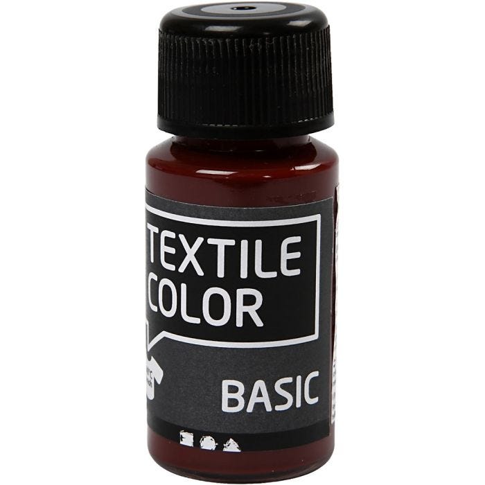 Colore per tessuti, marrone, 50 ml/ 1 bott.