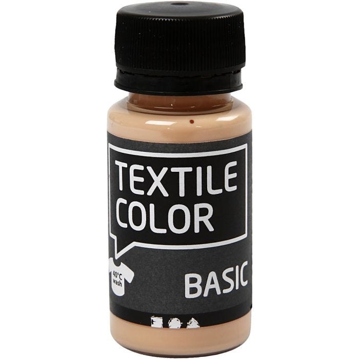 Colore per tessuti, rosa chiaro, 50 ml/ 1 bott.