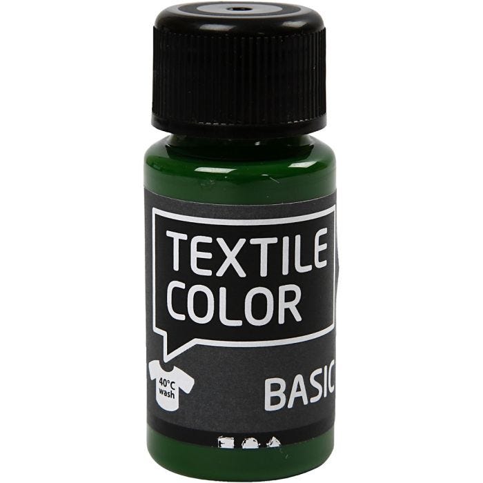 Colore per tessuti, verde erba, 50 ml/ 1 bott.
