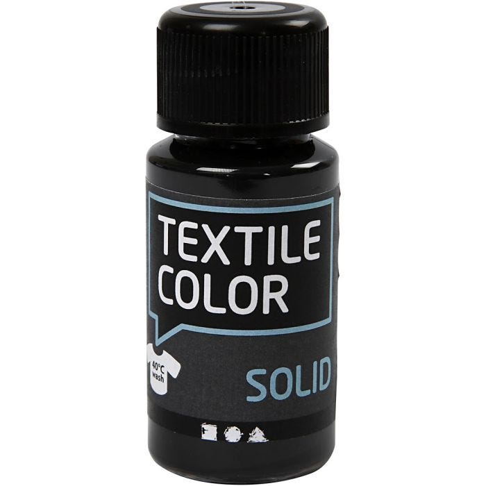 Base per tessuti, opaca, nero, 50 ml/ 1 bott.