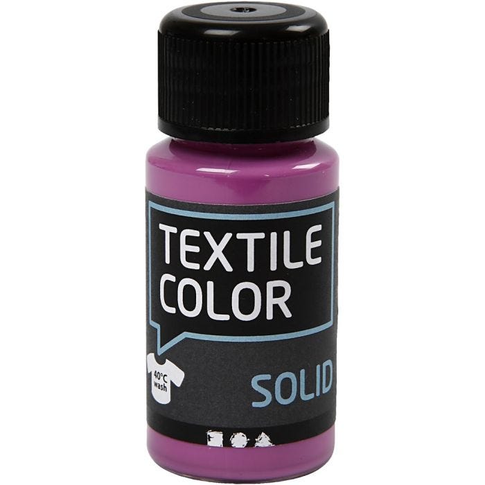 Base per tessuti, opaca, fuchsia, 50 ml/ 1 bott.