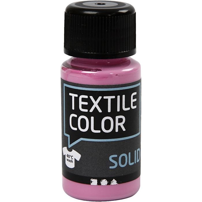 Base per tessuti, opaca, rosa, 50 ml/ 1 bott.