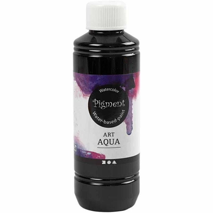 Acquerello Liquido, nero, 250 ml/ 1 bott.