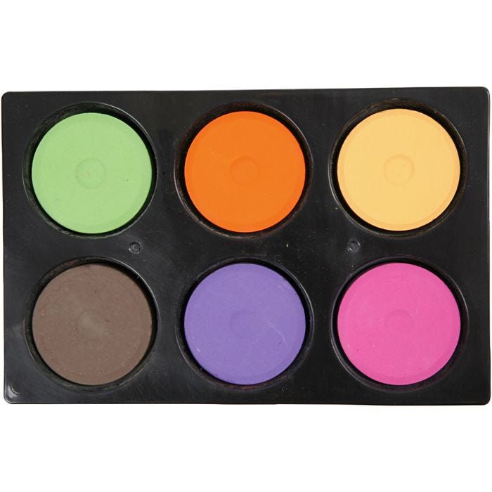 Acquerelli, H: 16 mm, diam 44 mm, colore aggiuntivo, 1 conf.