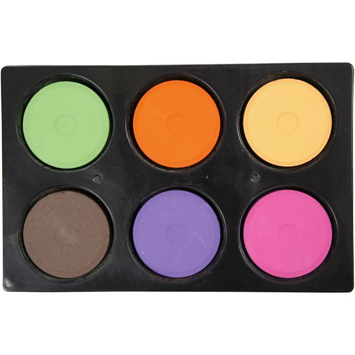 Acquerelli, H: 19 mm, diam 57 mm, colore aggiuntivo, 1 conf.