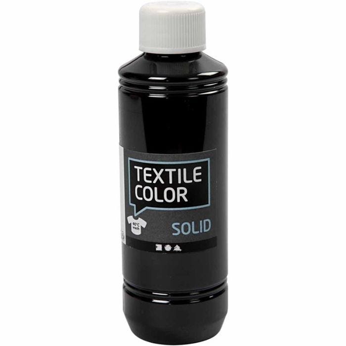 Base per tessuti, opaca, nero, 250 ml/ 1 bott.