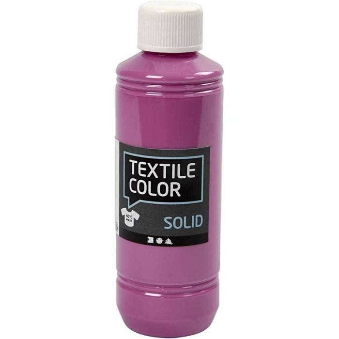 Base per tessuti, opaca, fuchsia, 250 ml/ 1 bott.