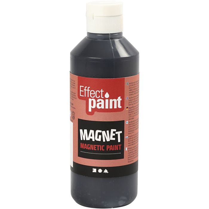 Pittura Magnetica, nero, 250 ml/ 1 bott.