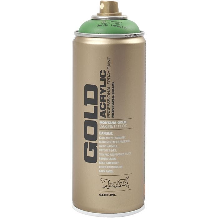 Vernice Spray, verde, 400 ml/ 1 vasch.