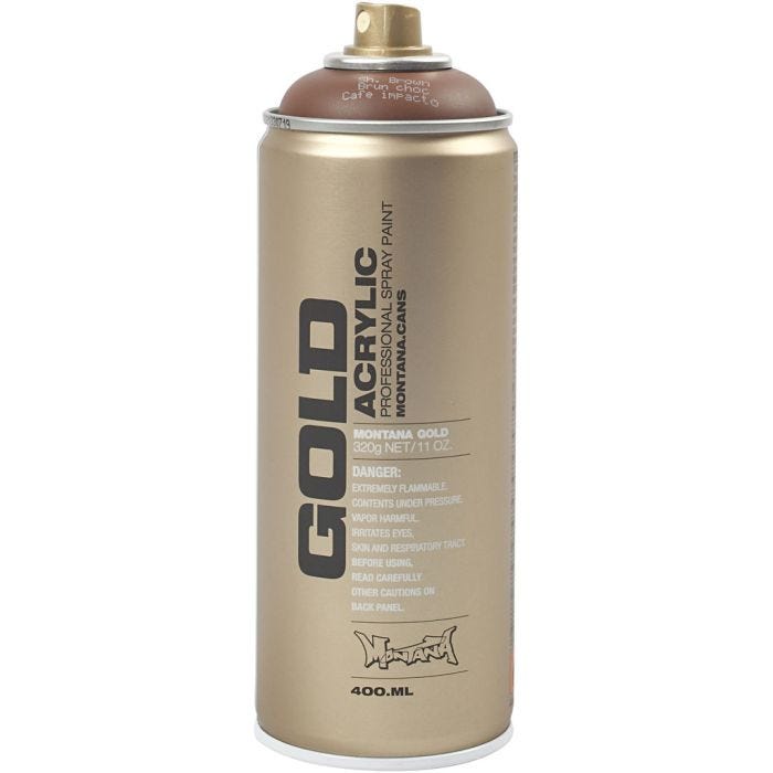 Vernice Spray, marrone, 400 ml/ 1 vasch.
