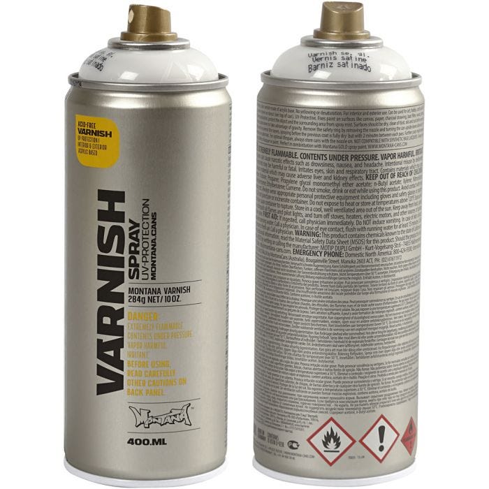 Vernice spray, semi-lucido, 400 ml/ 1 vasch.