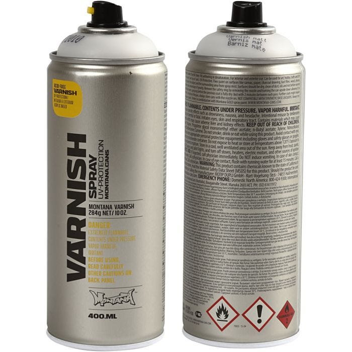 Vernice spray, opaco, 400 ml/ 1 vasch.