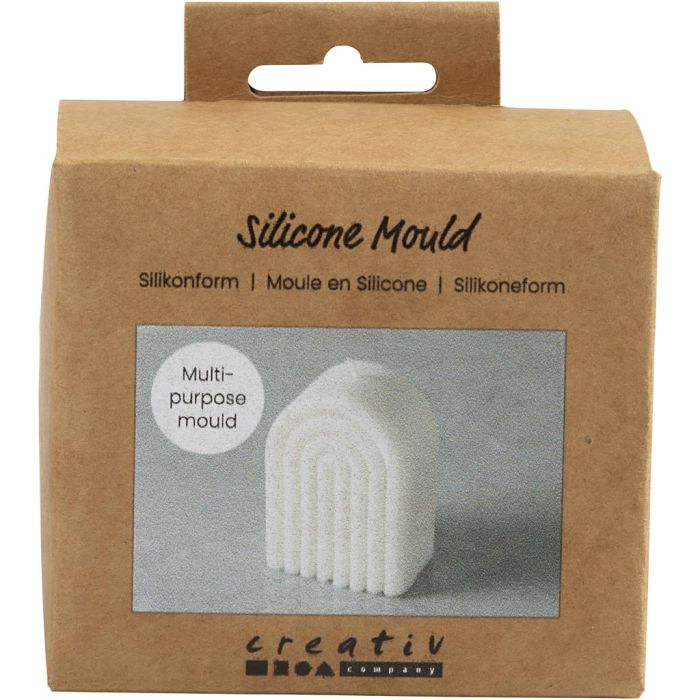 Stampo in Silicone, Arco, H: 8 cm, L: 5,5 cm, diam 4 cm, 1 pz/ 1 conf.