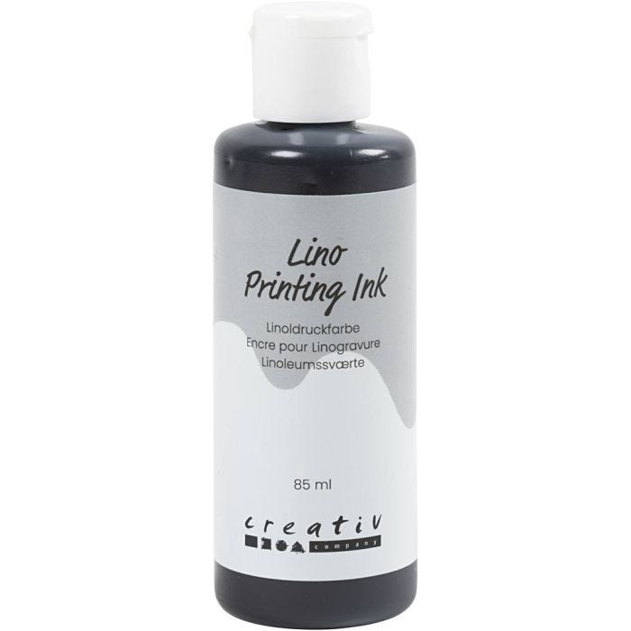 Inchiostro per Stampa a Blocchi, nero, 85 ml/ 1 bott.