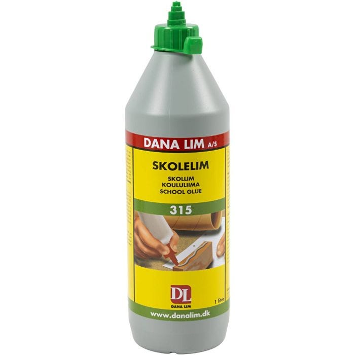 Colla vinilica, 1 l/ 1 bott.