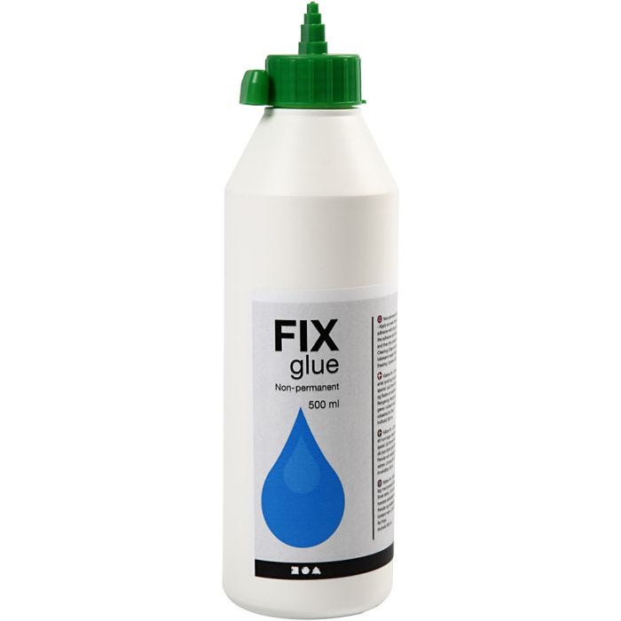 Colla per riparazioni, 500 ml/ 1 bott.