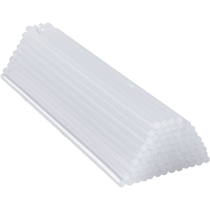 Stick di colla Mini, L: 25 cm, diam 7 mm, 80 pz/ 1 conf.