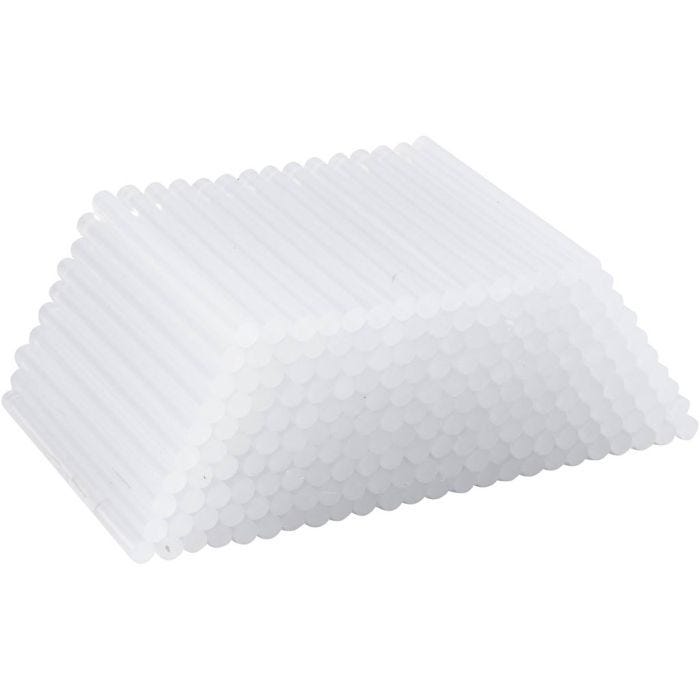 Stick di colla Mini, L: 10 cm, diam 7 mm, 200 pz/ 1 conf.
