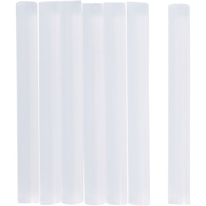 Ricariche stick per colla a caldo Maxi, L: 10 cm, diam 11 mm, 7 pz/ 1 conf.