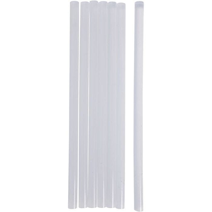 Ricariche stick per colla a caldo Maxi, L: 25 cm, diam 11 mm, 7 pz/ 1 conf.