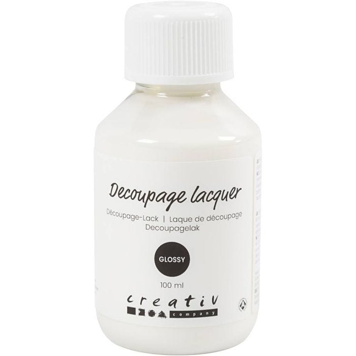 Vernice per decoupage, brillante, 100 ml/ 1 bott.