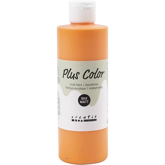 Plus Color Craft Paint, zucca, 250 ml/ 1 bott.
