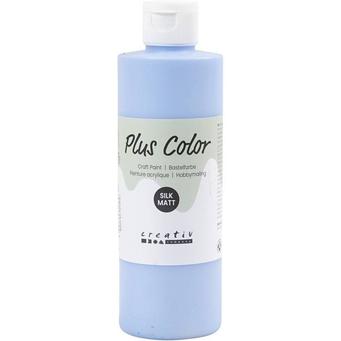 Plus Color Craft Paint, celeste, 250 ml/ 1 bott.