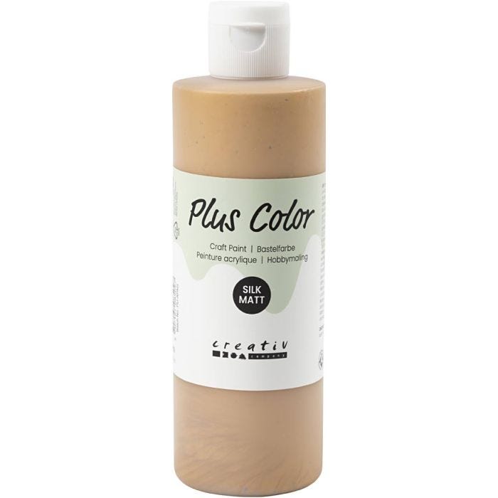 Plus Color Craft Paint, oro, 250 ml/ 1 bott.
