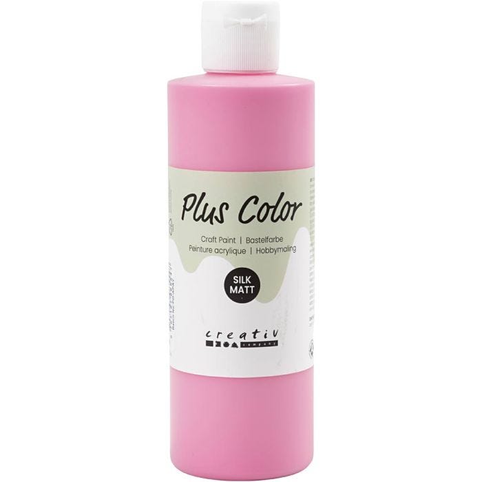 Plus Color Craft Paint, fuchsia, 250 ml/ 1 bott.