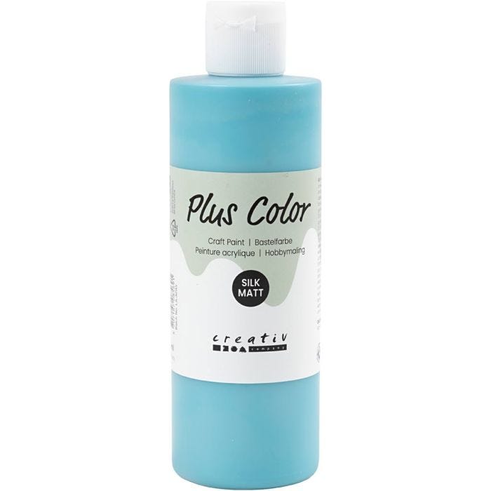 Plus Color Craft Paint, turchese, 250 ml/ 1 bott.