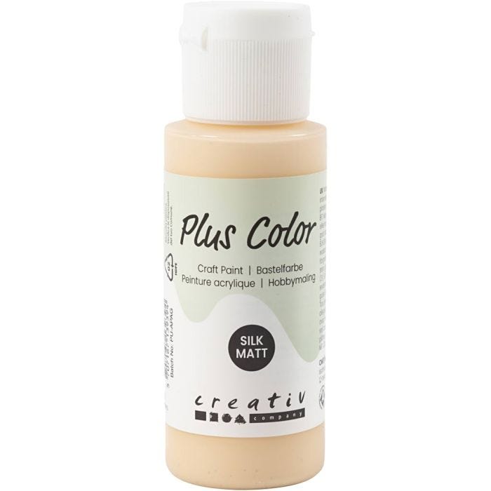 Plus Color Craft Paint, rosa chiaro, 60 ml/ 1 bott.