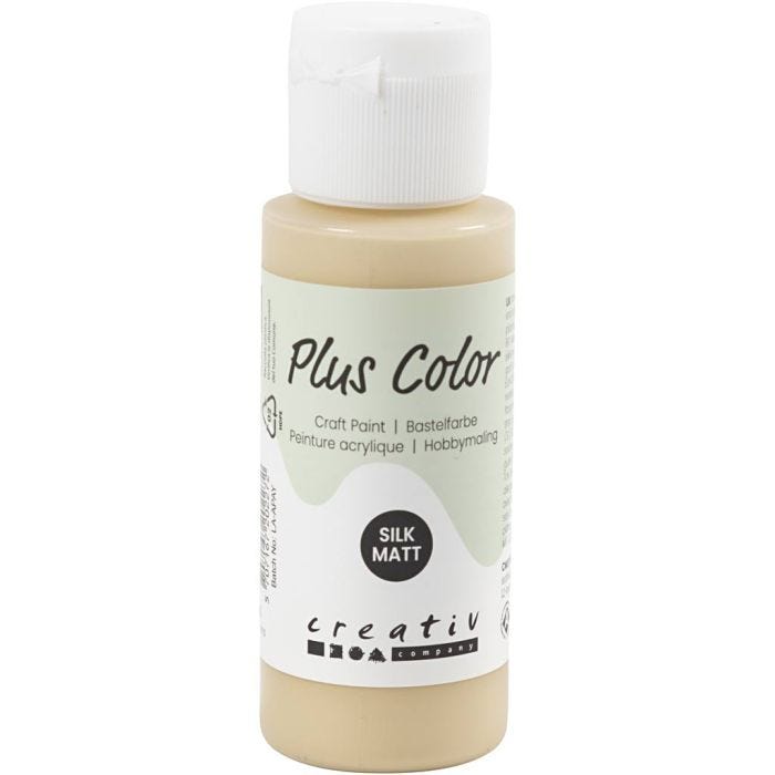 Plus Color Craft Paint, beige avorio, 60 ml/ 1 bott.