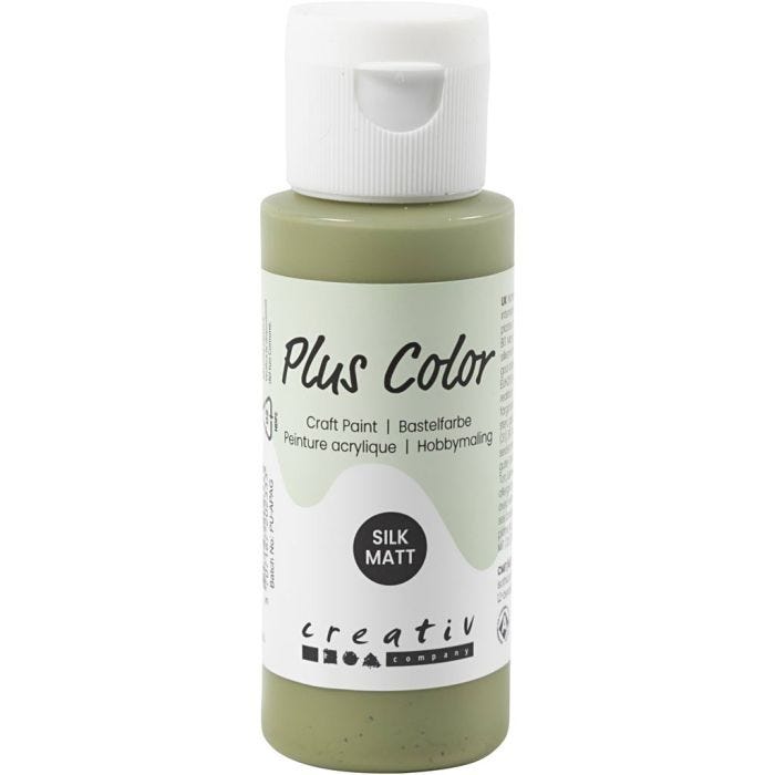 Plus Color Craft Paint, eucalipto, 60 ml/ 1 bott.
