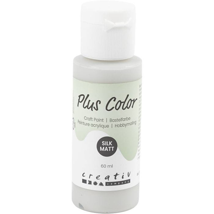 Plus Color Craft Paint, grigio chiaro, 60 ml/ 1 bott.