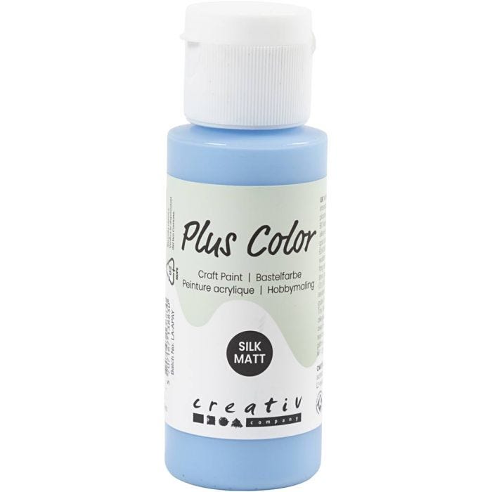 Plus Color Craft Paint, celeste, 60 ml/ 1 bott.