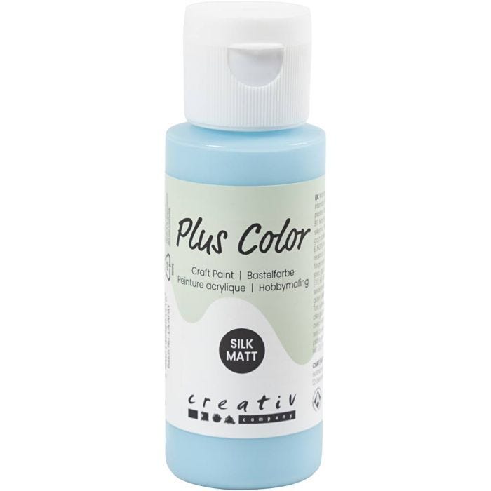 Plus Color Craft Paint, blu ghiaccio, 60ml/ 1 bott.