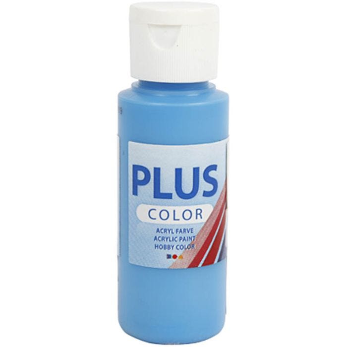 Plus Color Craft Paint, blu oceano, 60 ml/ 1 bott.