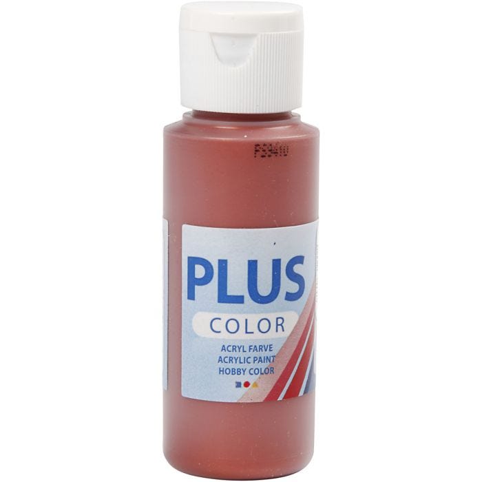 Plus Color Craft Paint, rosso rame, 60 ml/ 1 bott.