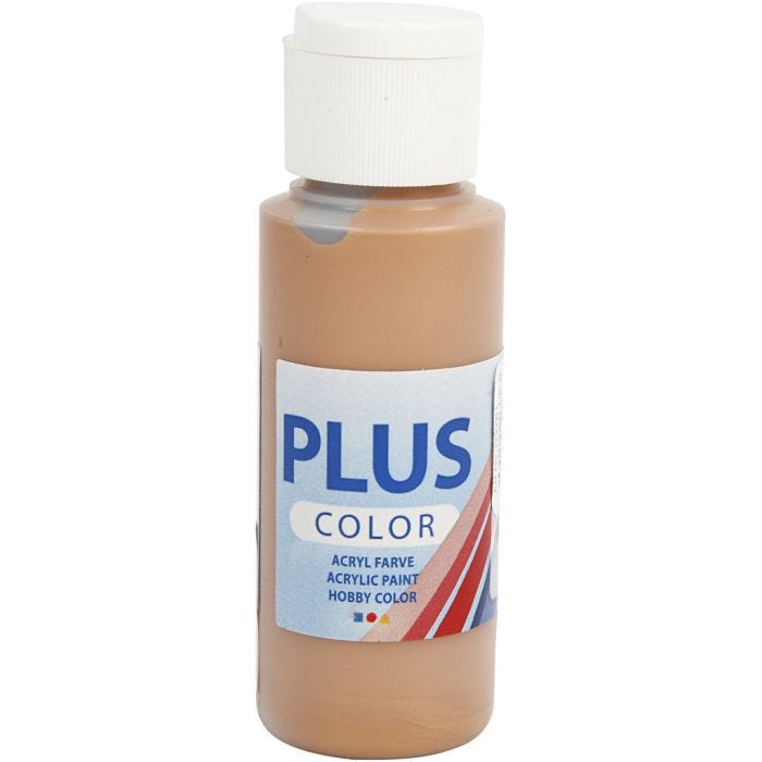 Plus Color Craft Paint, bronzo, 60 ml/ 1 bott.
