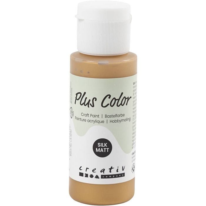 Plus Color Craft Paint, oro, 60ml/ 1 bott.