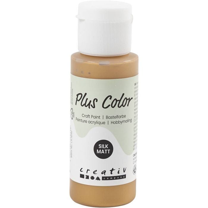 Plus Color Craft Paint, oro, 60 ml/ 1 bott.