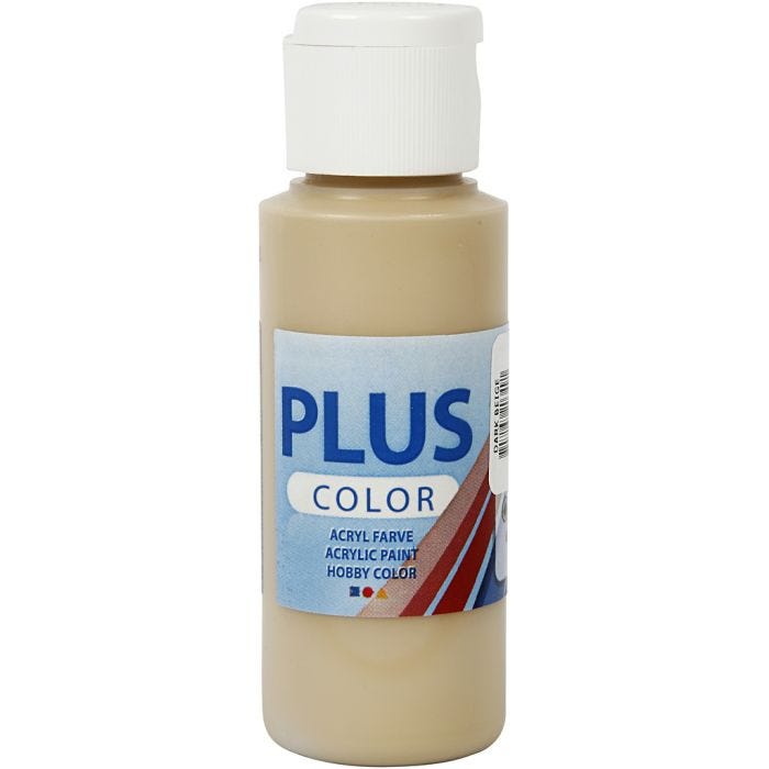 Plus Color Craft Paint, beige scuro, 60ml/ 1 bott.