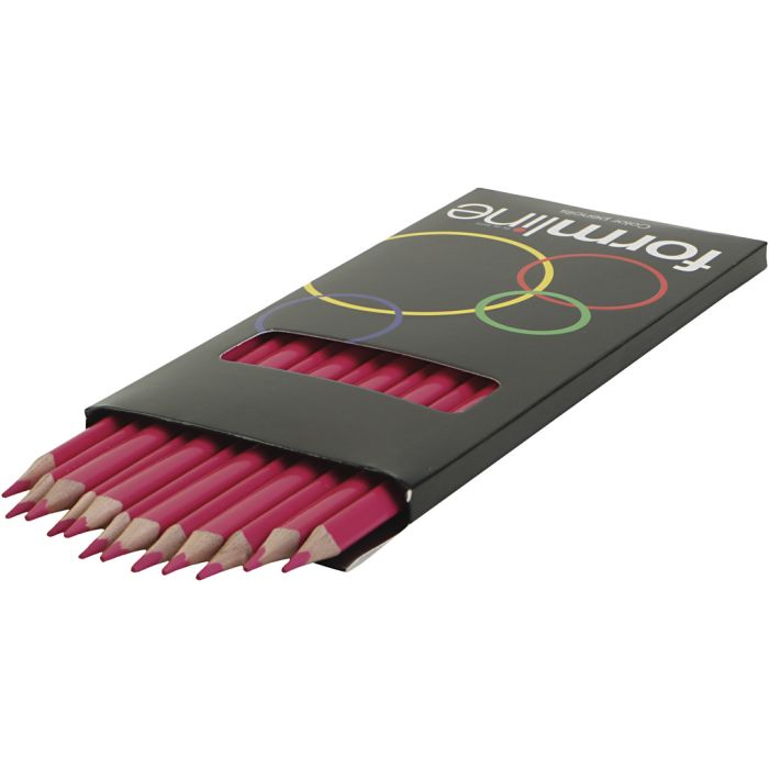 matite colorate Formline, ampiezza tratto 2,5 - 3 mm, rosa, 12 pz/ 1 conf.